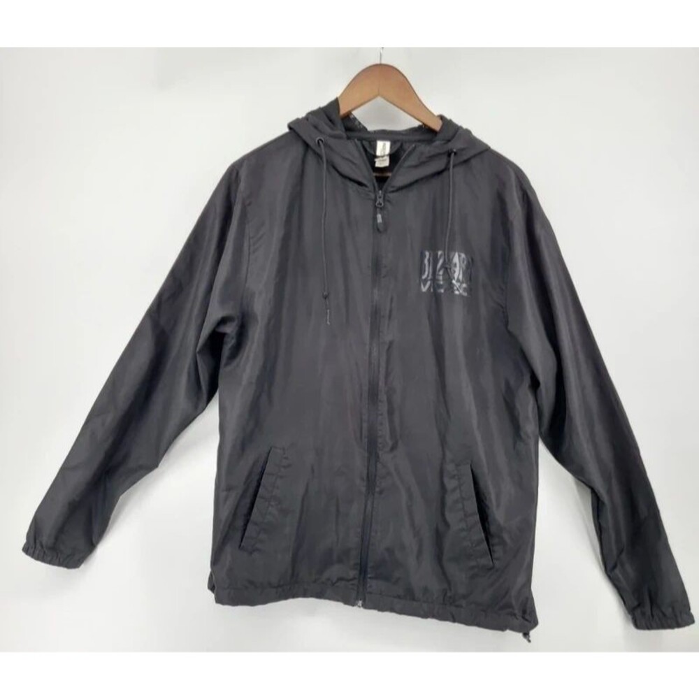 Blizzard Entertainment Video Team Jacket Men's M Black Full Zip Hooded Windbreak